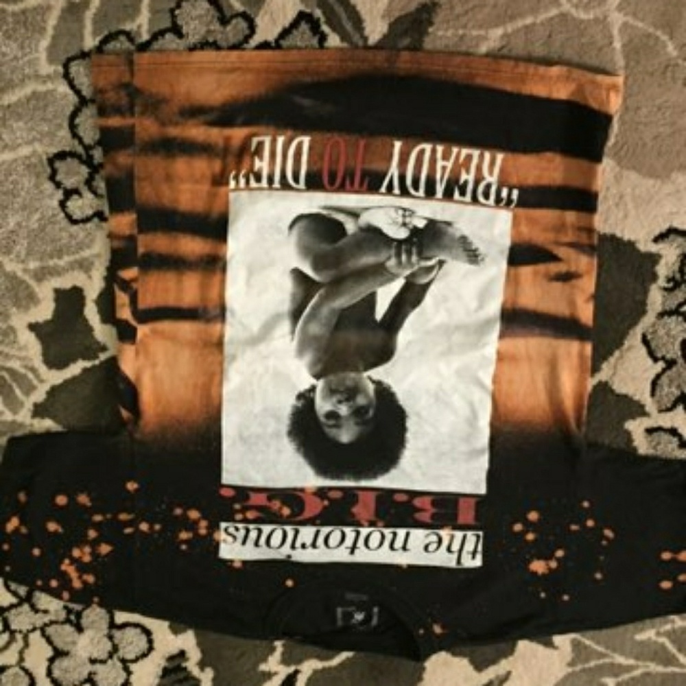 Notorious BIG Tye die t-shirt